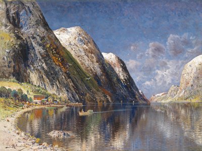 Drontheim Fjord by Karl Kaufmann